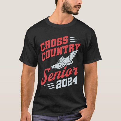 Cross Country Senior 2024 Graduating Class  T_Shirt