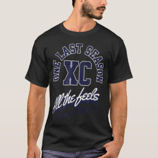 Cross Country Senior Mom 2027 One Last T-Shirt