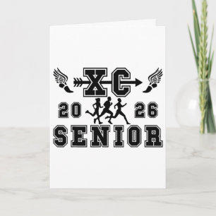 Cross Country Senior Night Xc Senior 2026 Graduati Card