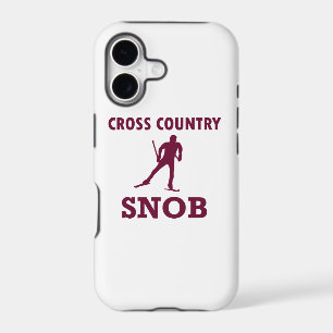 Cross Country Ski Snob iPhone 17 Case
