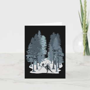 Cross Country Skiing1 Card