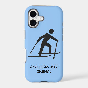 Cross-Country Skiing Design iPhone Casemate 17 Case
