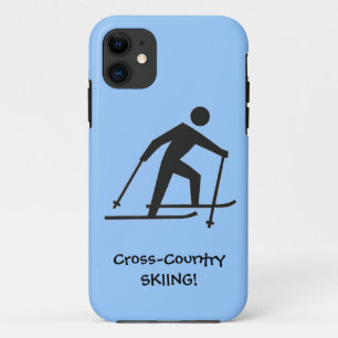 Cross-Country Skiing Design iPhone Casemate iPhone 11 Case