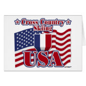 Cross Country Skiing USA (Front Horizontal)