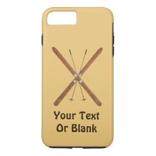 Cross-Country Skis And Poles iPhone 8 Plus/7 Plus Case