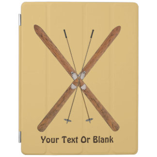 Cross-Country Skis And Poles iPad Smart Cover
