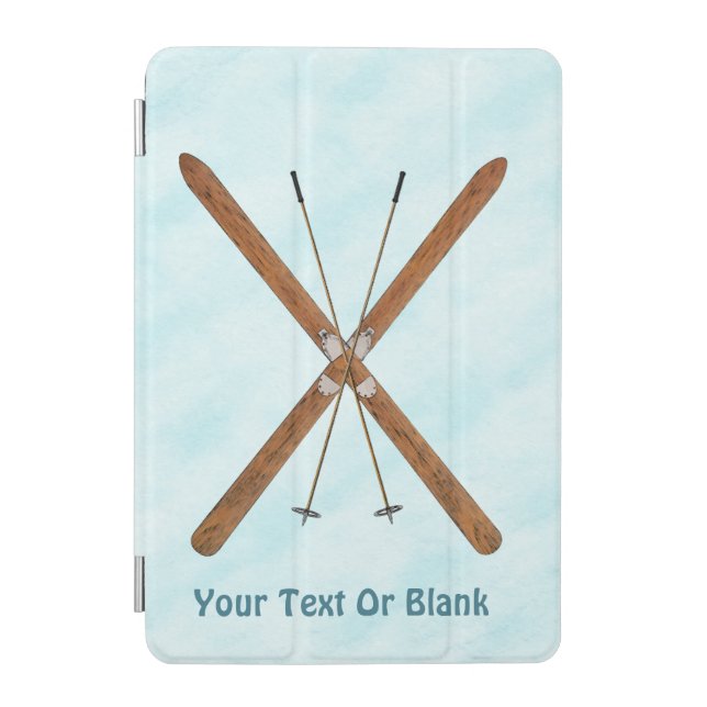 Cross-Country Skis On Snow iPad Mini Cover (Front)