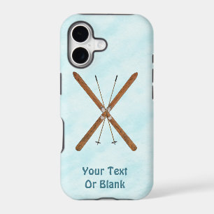 Cross-Country Skis On Snow iPhone 17 Case