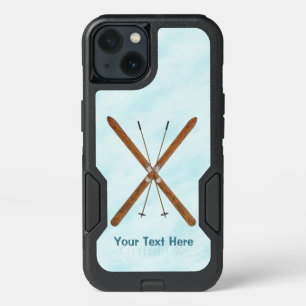 Cross-Country Skis On Snow iPhone 13 Case