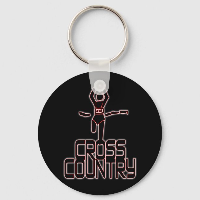 CROSS COUNTRY WINNER - FINISH LINE KEYCHAIN (Front)