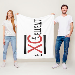 Cross Country XC eXCellent Fleece Blanket