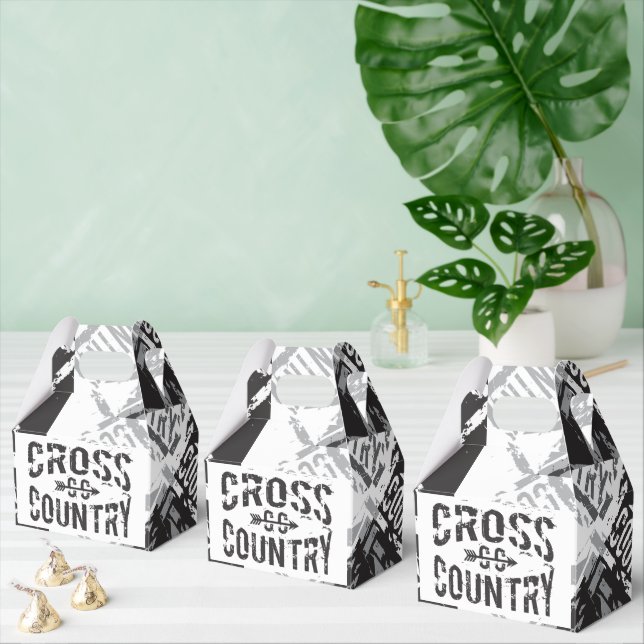 Cross Country XC Running Favor Boxes (Multiple)