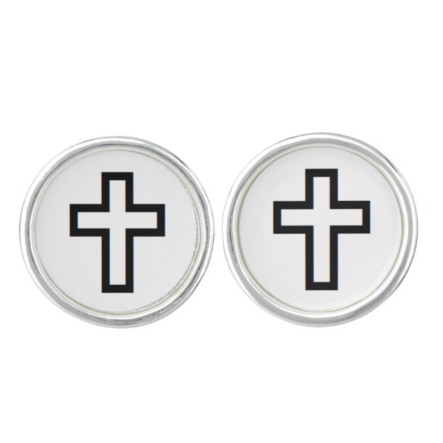 "Cross" Cufflinks (Front)