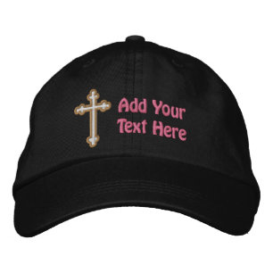 Cross - Customize Embroidered Baseball Hat