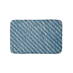 Cross Demin Bathroom Mat