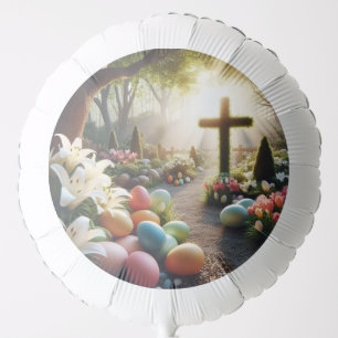 Cross/Easter egg/Lilly Balloon
