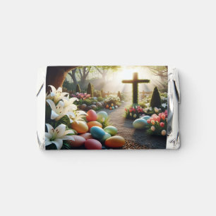 Cross/Easter egg/Lilly Hershey's Miniatures