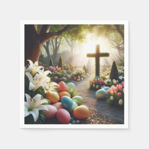 Cross/Easter egg/Lilly Napkins