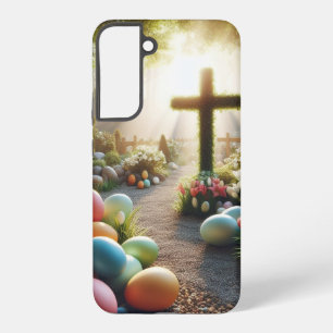 Cross/Easter egg/Lilly Samsung Galaxy S22+ Case