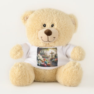 Cross/Easter egg/Lilly Teddy Bear