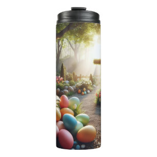 Cross/Easter egg/Lilly  Thermal Tumbler
