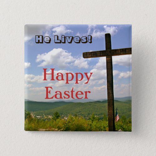 Cross Easter Pin
