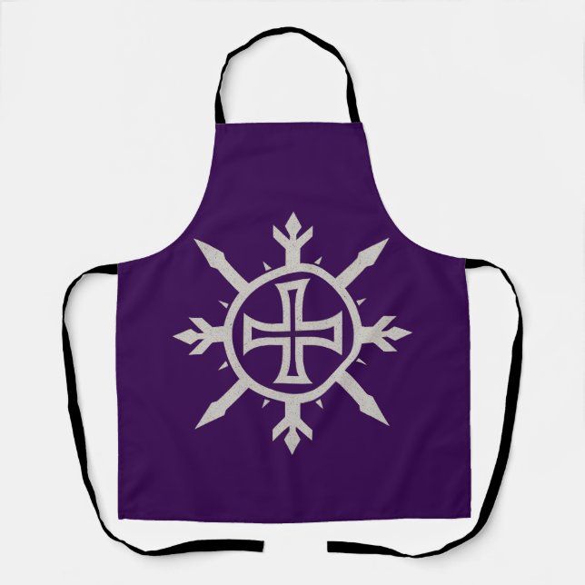 "Cross Emblem"  Apron (Front)