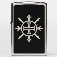 "Cross Emblem" Drawstring Backpack