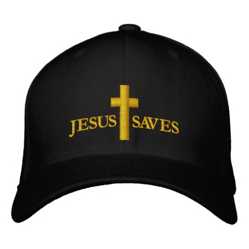 cross embroidered baseball cap