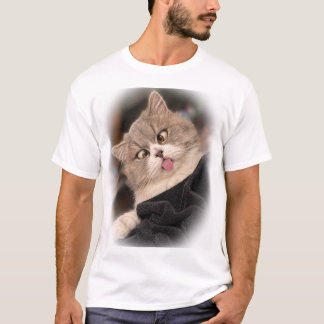 Cross-eyed Cat T-Shirt