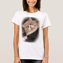 Cross-eyed Cat T-Shirt