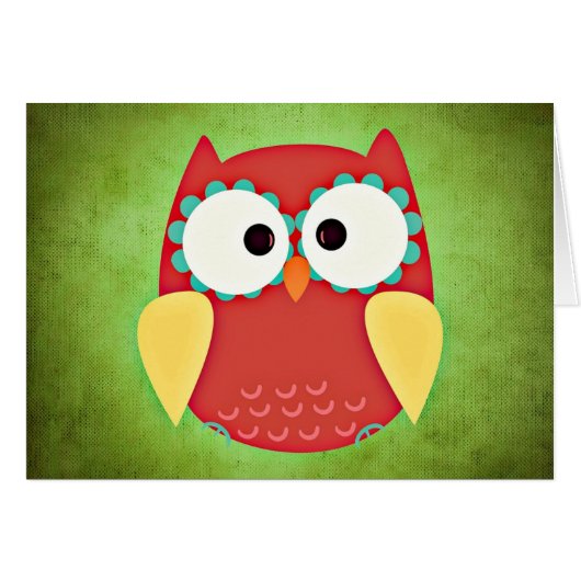 Cross Eyed Owl Cards (Front Horizontal)