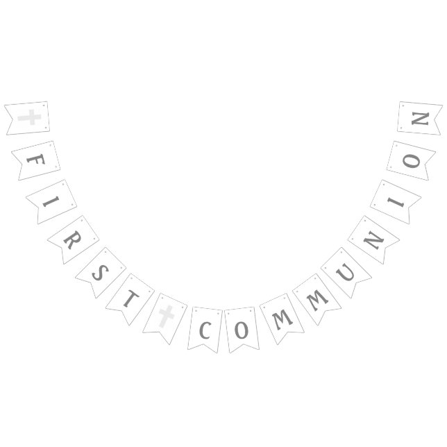 Cross First Communion Banner (All)