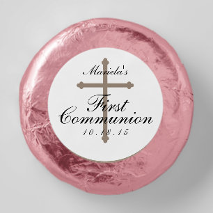 Cross First Communion Dipped Oreo Cookie Favors