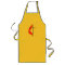 Cross & Flame Apron
