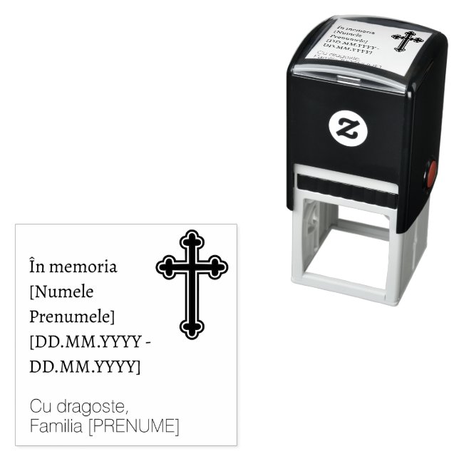 Cross forever self-inking stamp (In Situ)