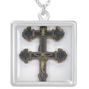 Cross, from Clairmarais Abbey Silver Plated Necklace