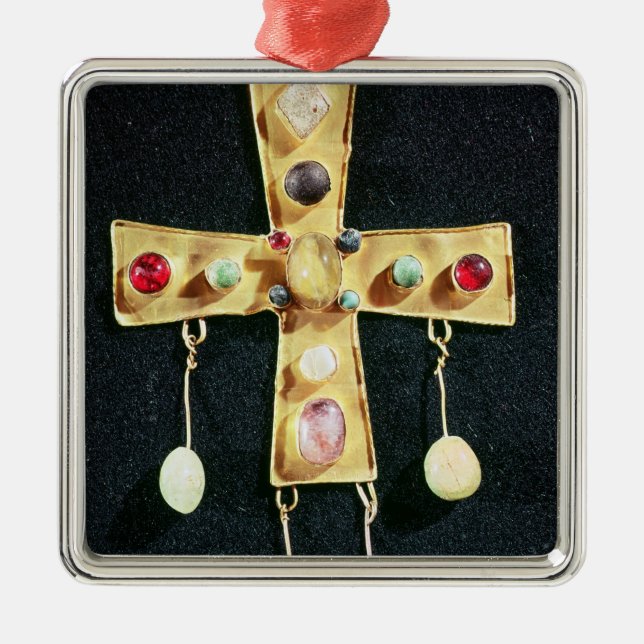 Cross, from the Torredonjimeno Treasure Metal Ornament (Front)