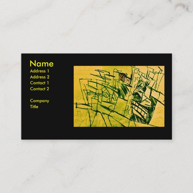 CROSS FROWN BUSINESS CARD (Front)