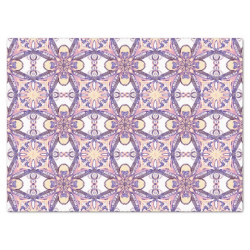 Cross geometric pattern _ ceramic tile imitation tissue paper