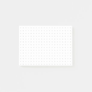Cross Grid Graph Paper Sticky Notes