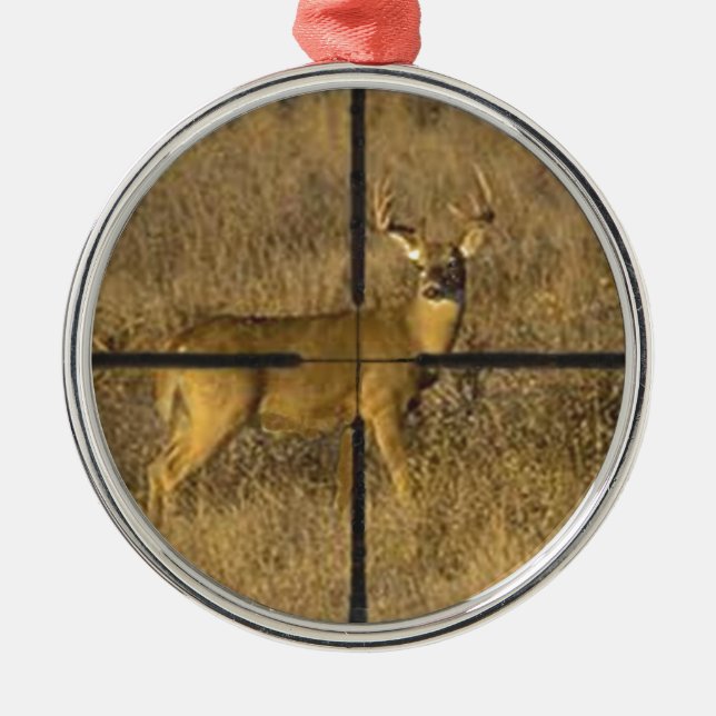 CROSS HAIRS. METAL ORNAMENT (Front)