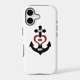 Cross Heart Anchor iPhone5 iPhone 17 Case
