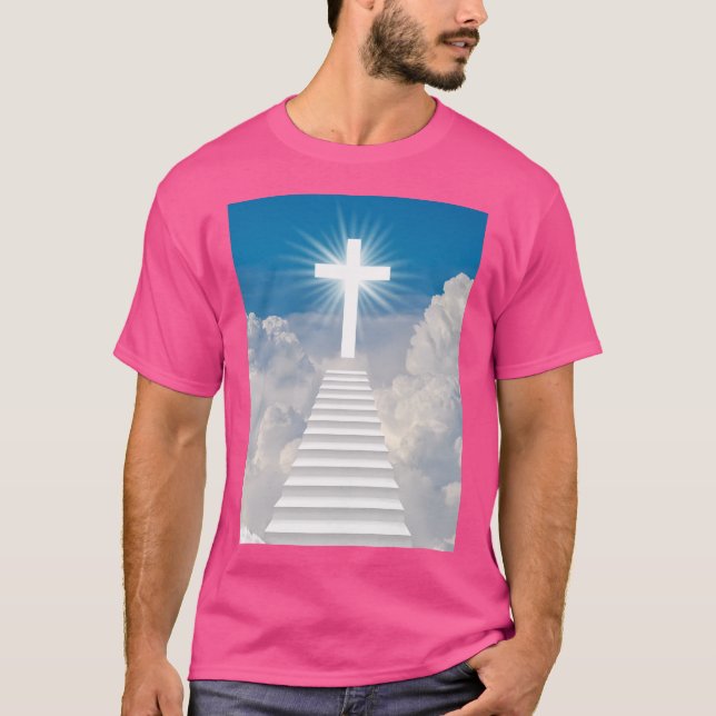Cross In Heaven T-Shirt (Front)