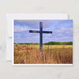 Cross in the Country Notecard