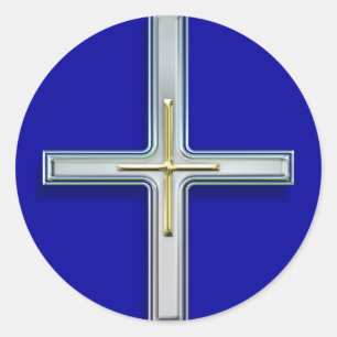 Cross in the Faith II Stickers