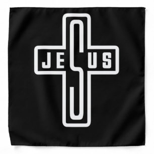 Cross Jesus Christian Bandana