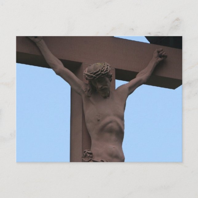cross jesus postcard (Front)