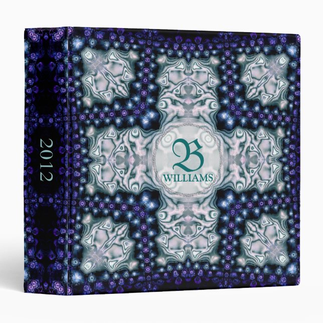 Cross Jewels Medieval Goth Celtic Album Binder (Front/Spine)