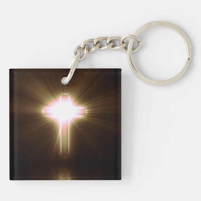 Cross Keychain (Back)